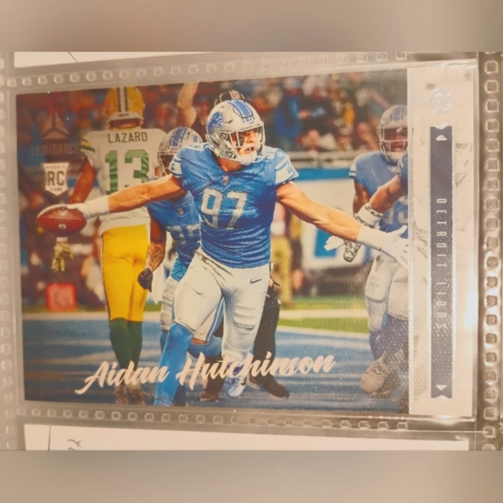 Aidan Hutchinson Detroit Lions Card Set